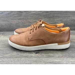 Hush Puppies Expert PT Lace-Up Leather Dress Oxford Shoes Men's Size 8.5 Brown